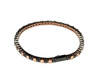 Pulsera John Richmond Hombre Tennis Lab in Titanio Diamante Lab Grown JRTM18RB